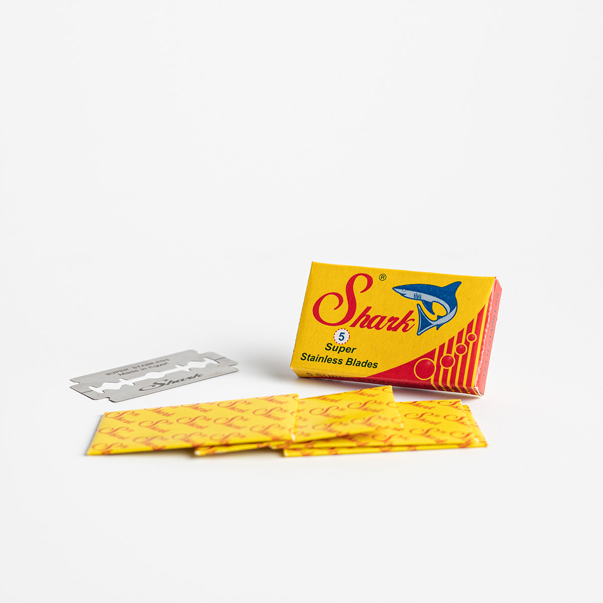 Blue Safety Razor and Stand - New Wave Shaving