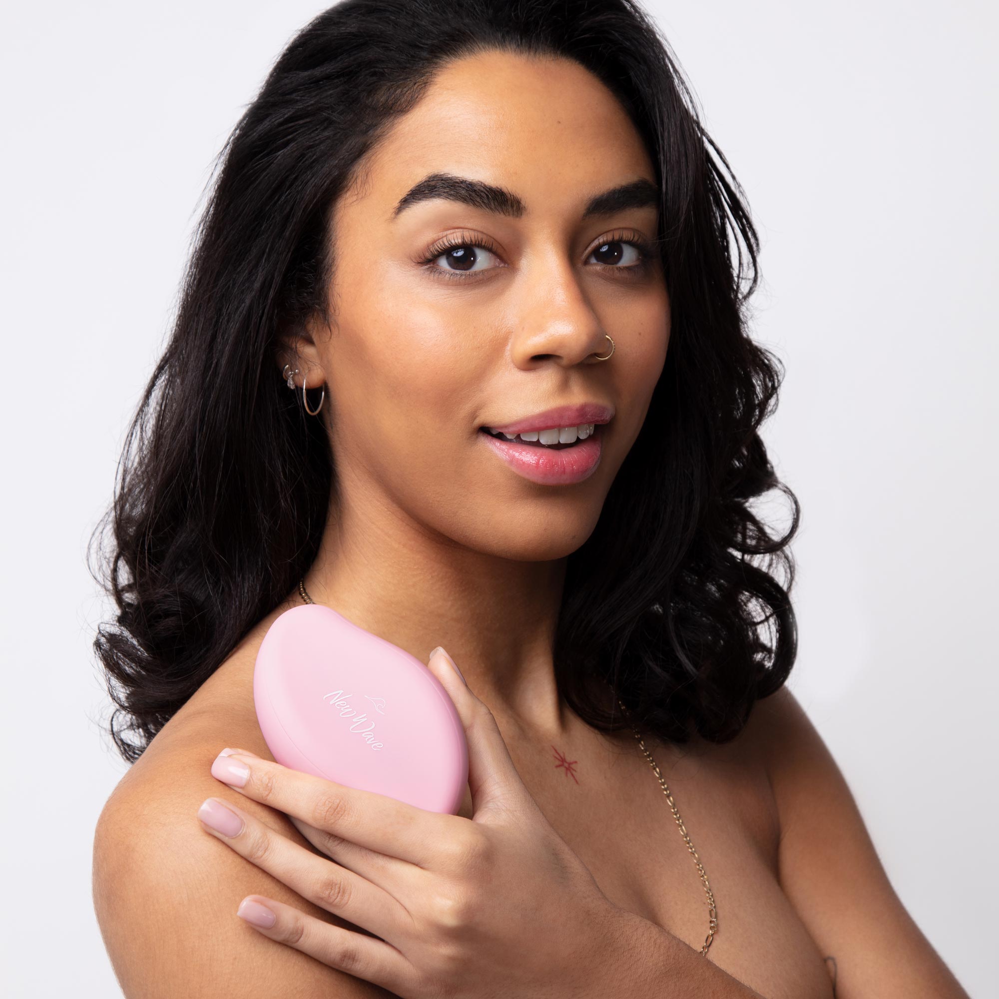 Crystal Razor in Pink - New Wave Shaving