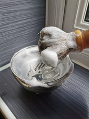 New Wave Shaving Bowl and Brush - new-wave-shaving